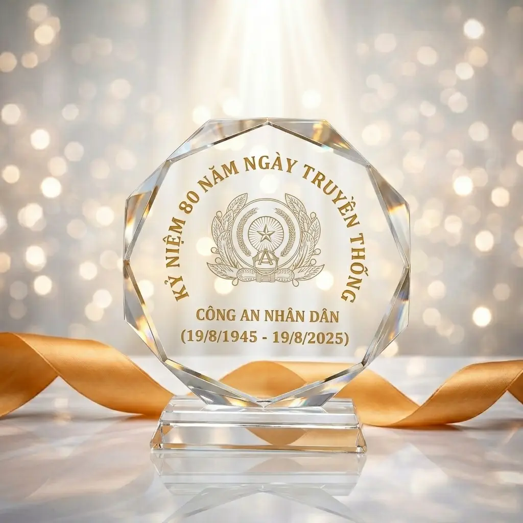 cup-pha-le-bat-giac Cúp pha lê bát giác cao cấp, thiết kế sang trọng, tinh tế. Món quà vinh danh hoàn hảo cho các sự kiện, lễ kỷ niệm và tri ân nhân viên xuất sắc